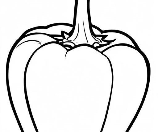 Bell Coloring Page 1 for Kids