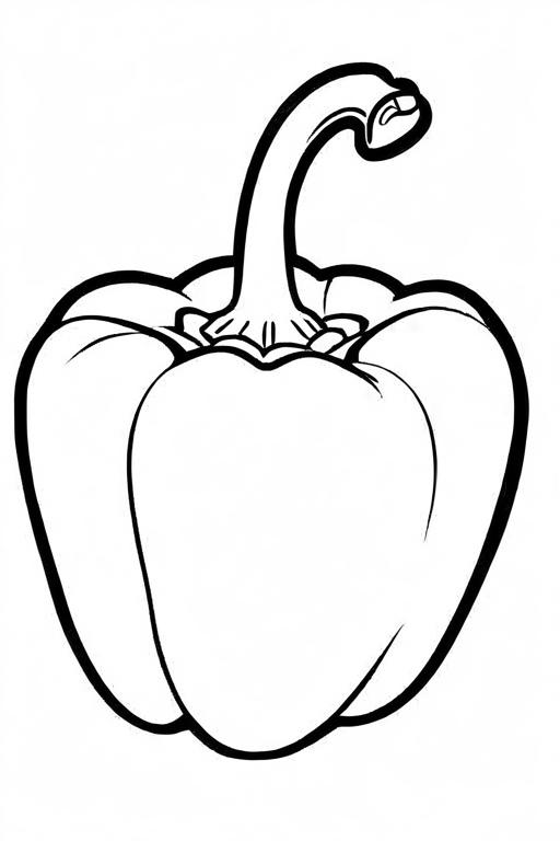 Bell Coloring Page 2 for Kids