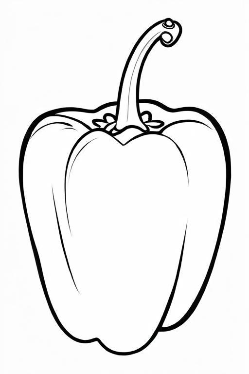 Bell Coloring Page 4 for Kids