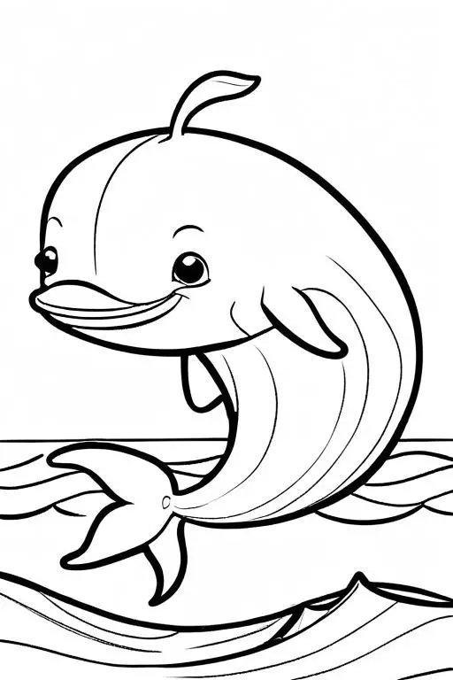 Blue Coloring Page 5 for Kids