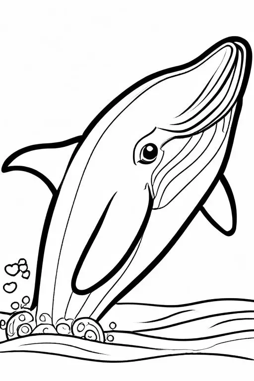 Blue Coloring Page 7 for Kids