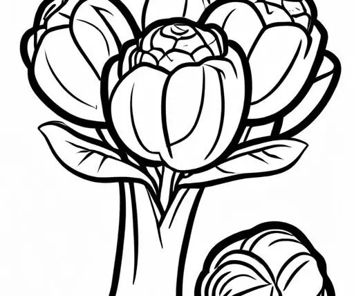 Brussels Coloring Page 1 for Kids