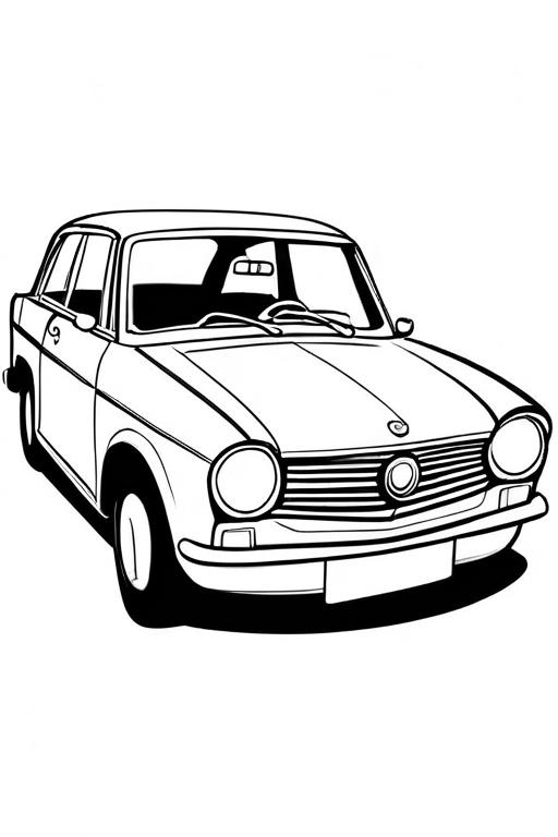 Car Coloring Page 11 for Kids