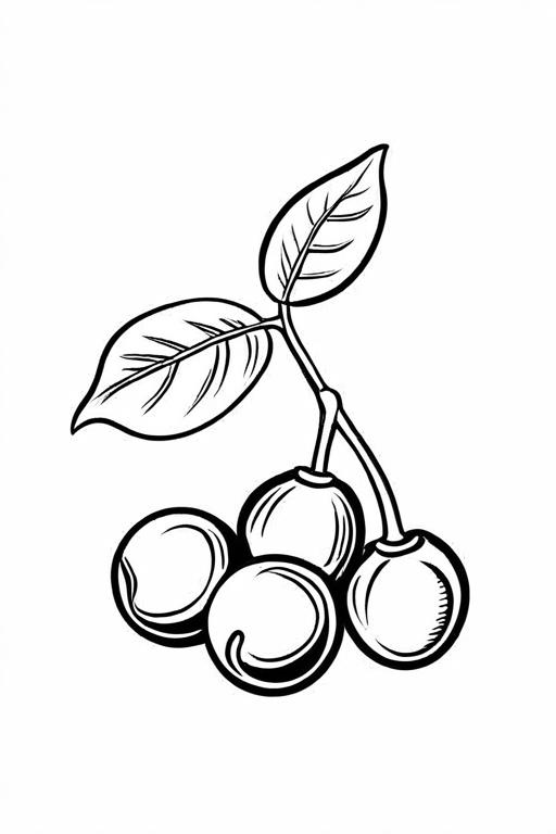 Chickpeas Coloring Page 3 for Kids