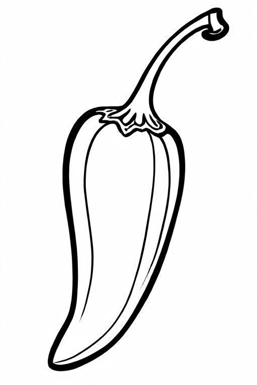 Chili Coloring Page 18 for Kids