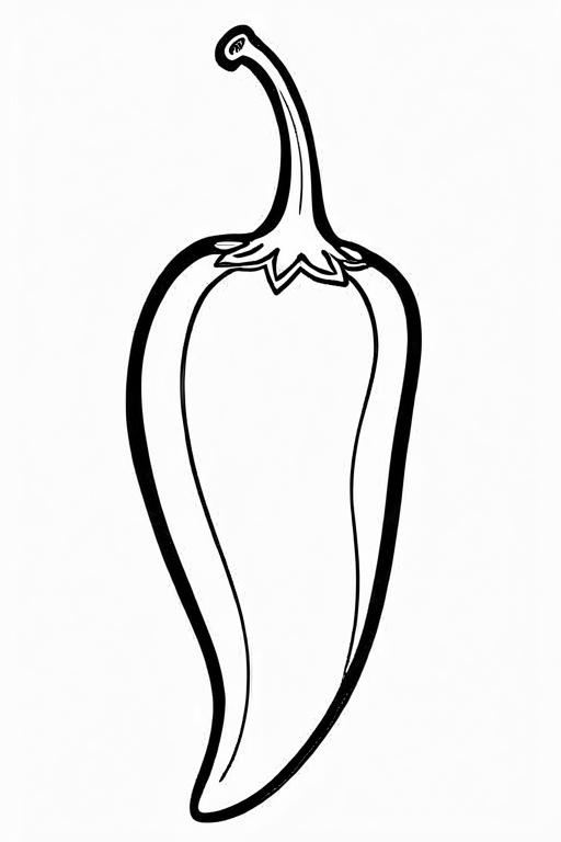 Chili Coloring Page 22 for Kids