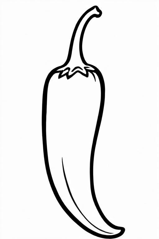 Chili Coloring Page 32 for Kids