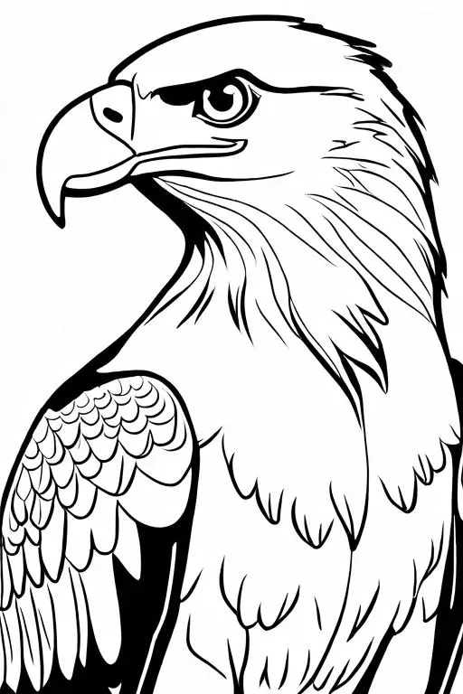 Eagle Coloring Page 26 for Kids