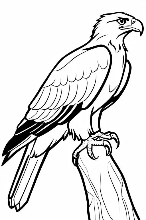 Eagle Coloring Page 27 for Kids