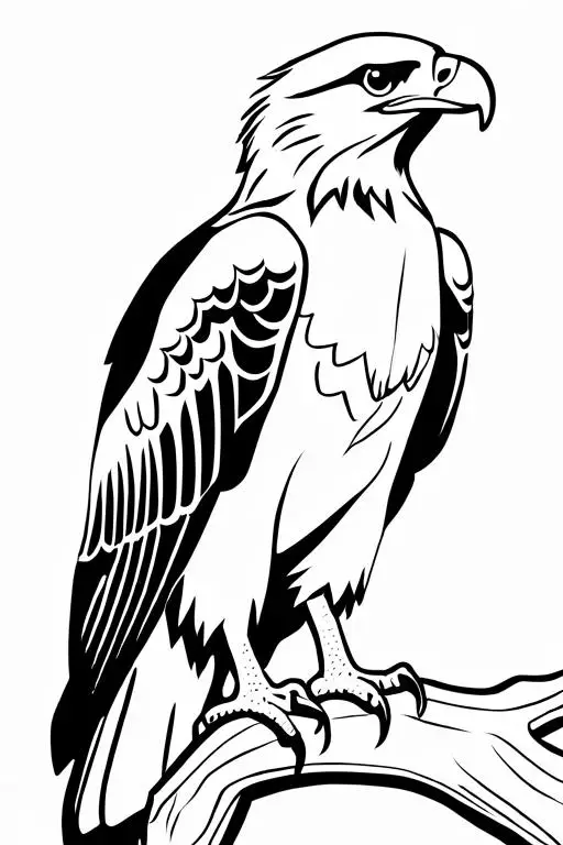 Eagle Coloring Page 29 for Kids