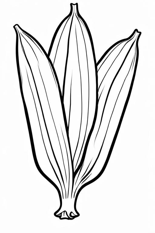 Endive Coloring Page 27 for Kids