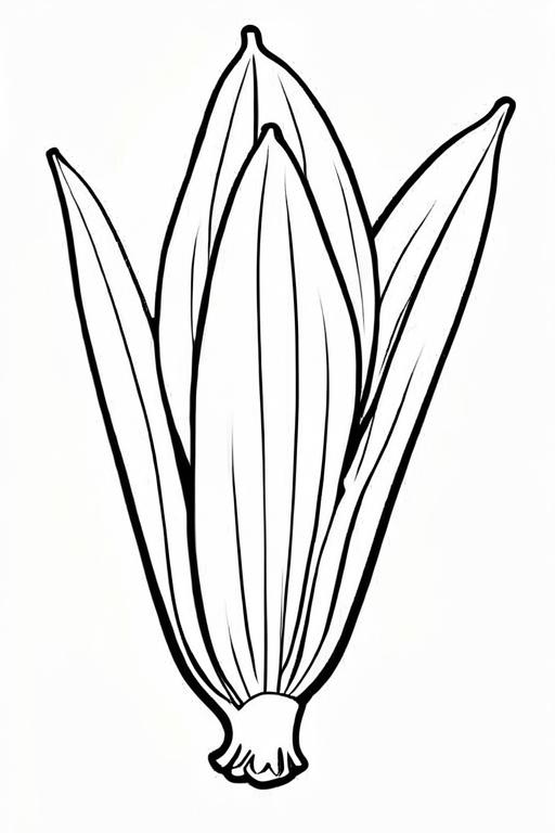 Endive Coloring Page 9 for Kids