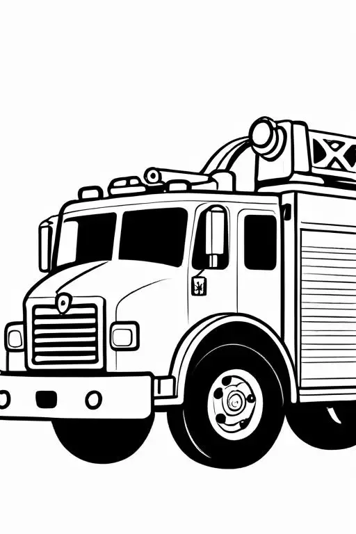 Fire Coloring Page 11 for Kids