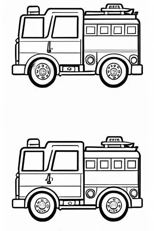 Fire Coloring Page 19 for Kids