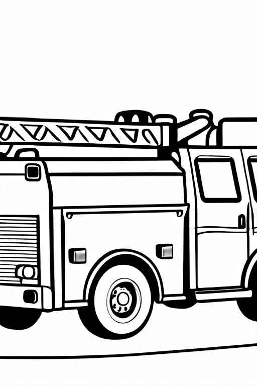 Fire Coloring Page 20 for Kids