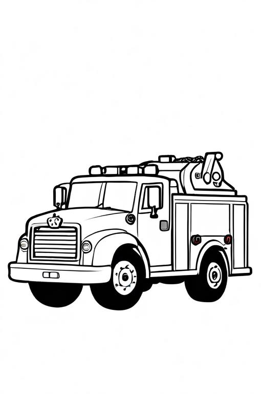 Fire Coloring Page 22 for Kids