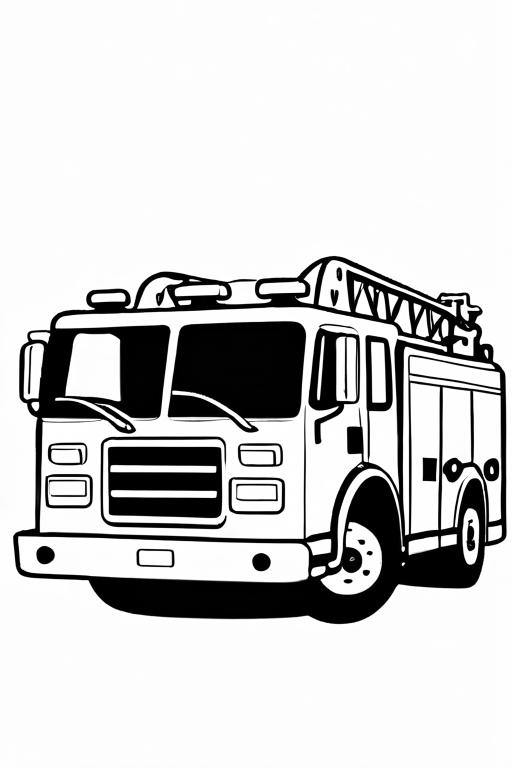 Fire Coloring Page 30 for Kids