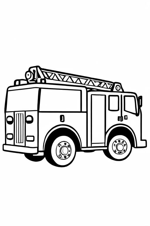 Fire Coloring Page 32 for Kids