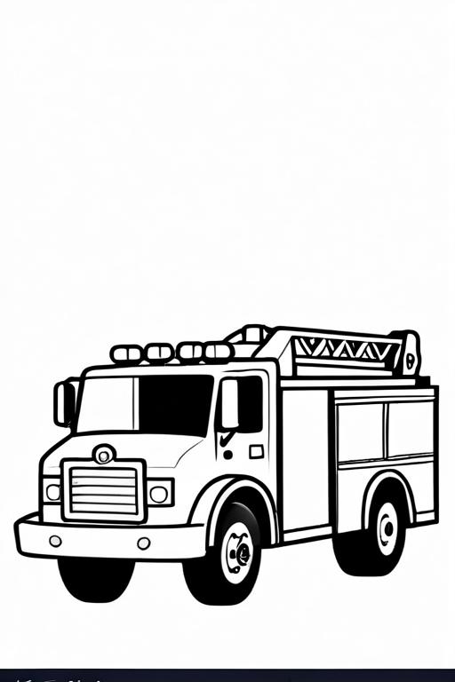 Fire Coloring Page 8 for Kids