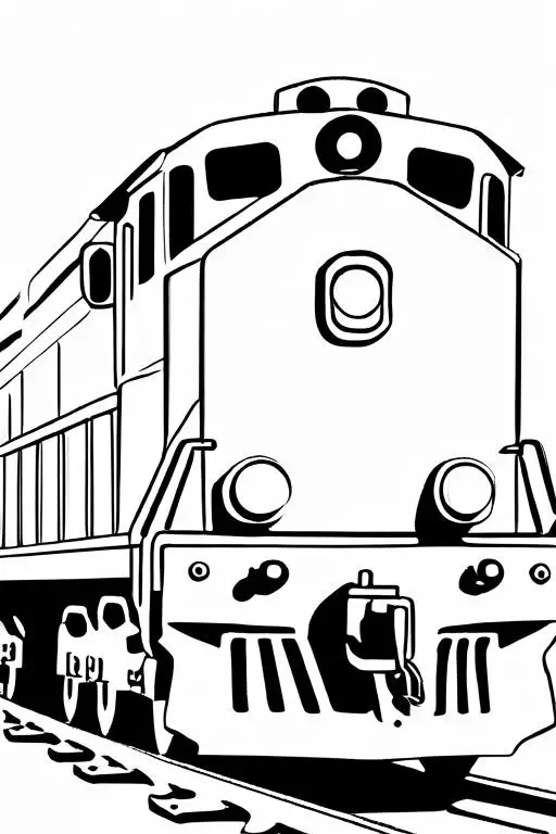 Freight Coloring Page 10 for Kids