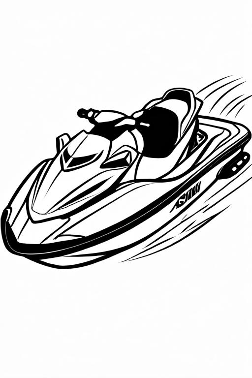 Jet Coloring Page 10 for Kids