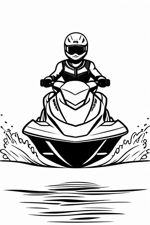 Jet Coloring Page 11 for Kids