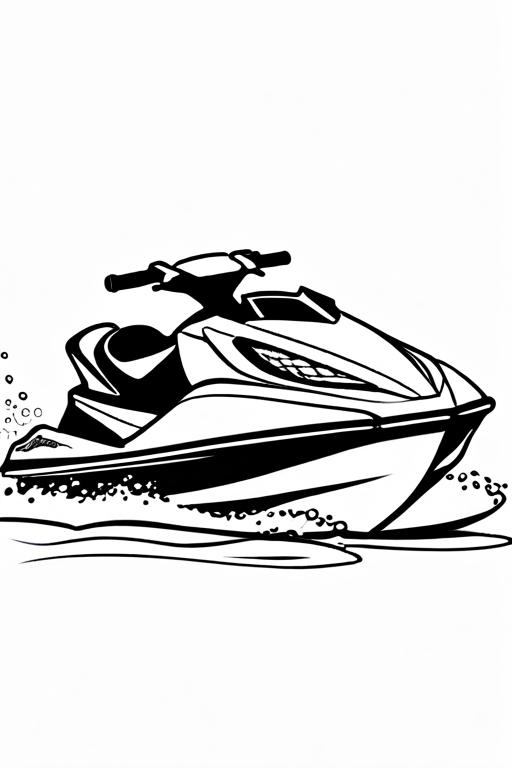 Jet Coloring Page 12 for Kids