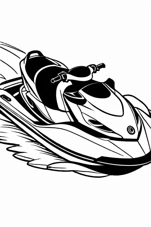 Jet Coloring Page 17 for Kids