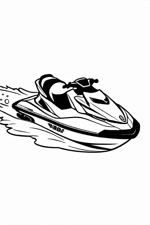 Jet Coloring Page 18 for Kids