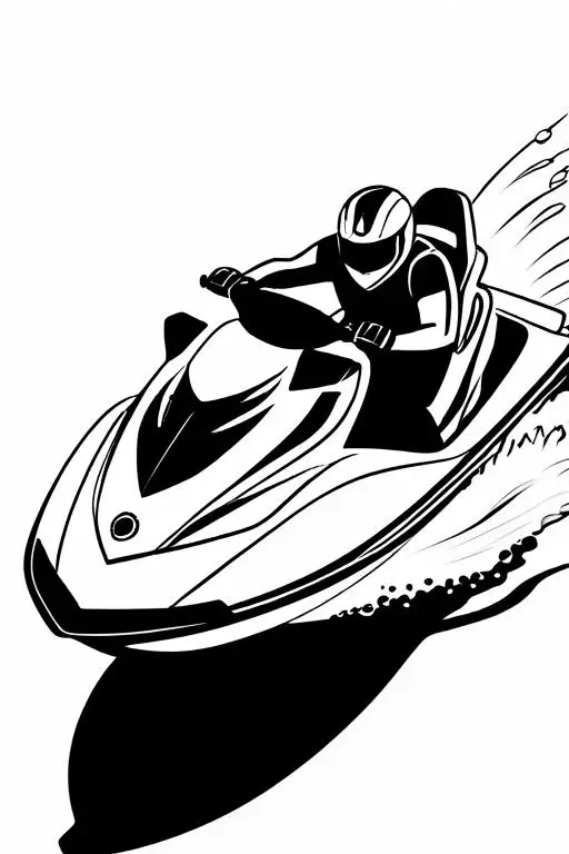 Jet Coloring Page 2 for Kids