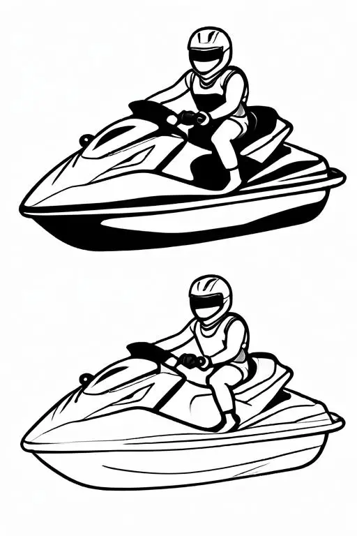 Jet Coloring Page 9 for Kids