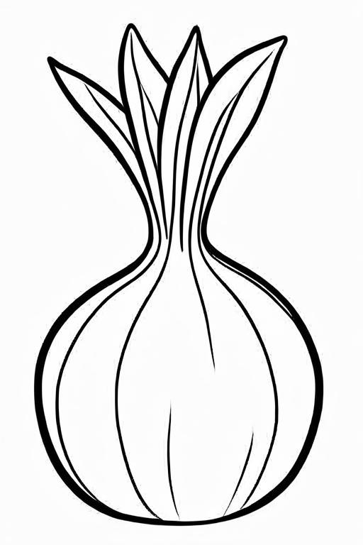 Jicama Coloring Page 18 for Kids