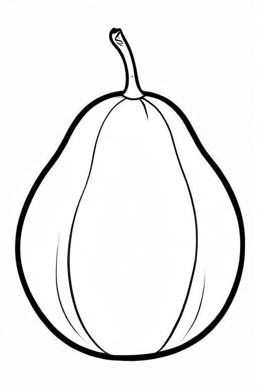 Jicama Coloring Page 3 for Kids