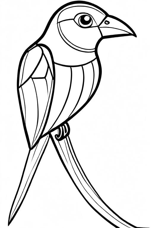 Kite Coloring Page 10 for Kids