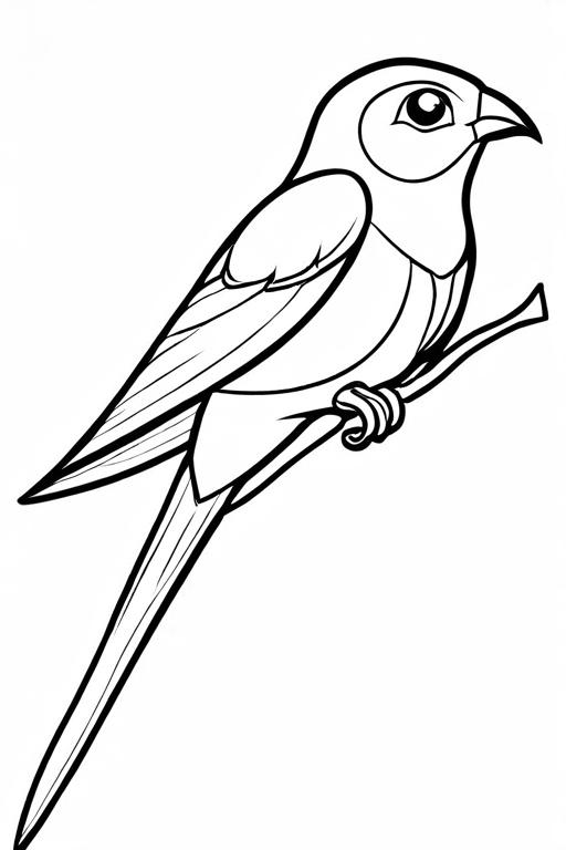 Kite Coloring Page 14 for Kids