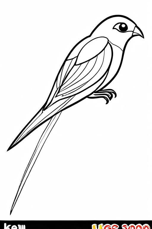 Kite Coloring Page 15 for Kids