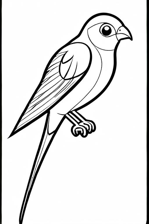 Kite Coloring Page 18 for Kids