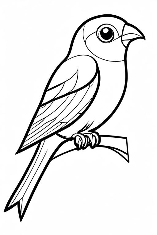 Kite Coloring Page 19 for Kids