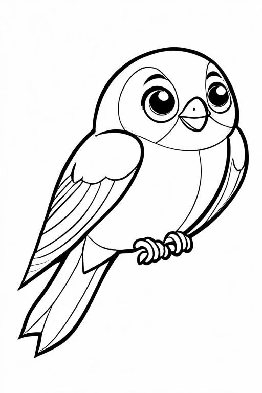 Kite Coloring Page 3 for Kids