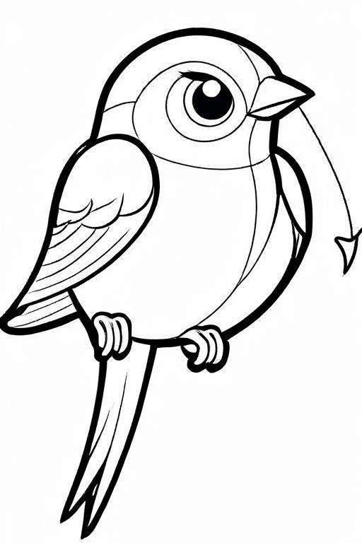 Kite Coloring Page 5 for Kids