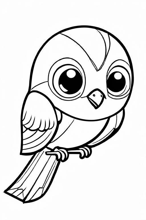 Kite Coloring Page 6 for Kids