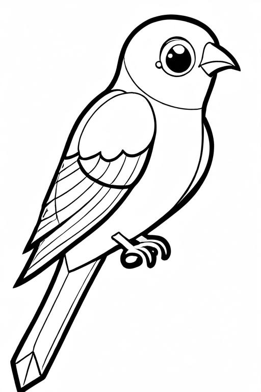 Kite Coloring Page 8 for Kids