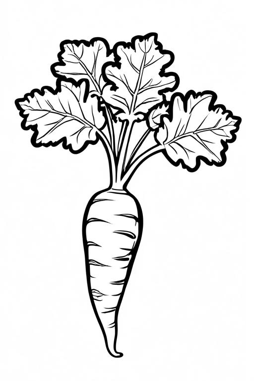 Parsnip Coloring Page 22 for Kids