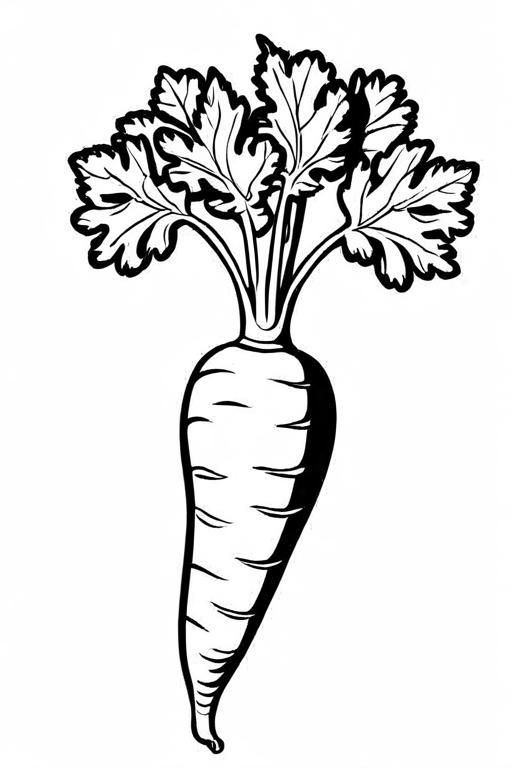 Parsnip Coloring Page 27 for Kids