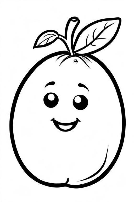 Potato Coloring Page 18 for Kids