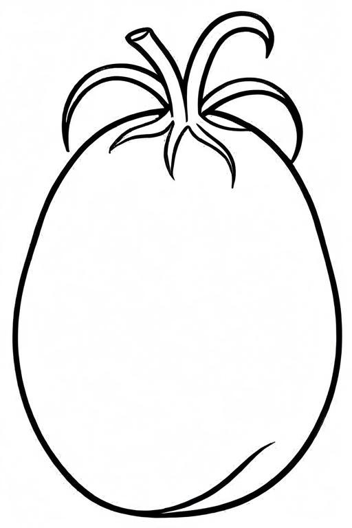 Potato Coloring Page 30 for Kids