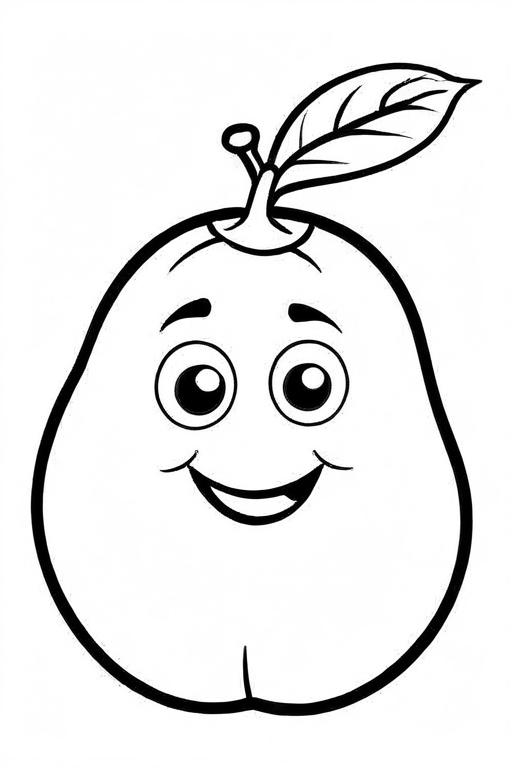 Potato Coloring Page 37 for Kids