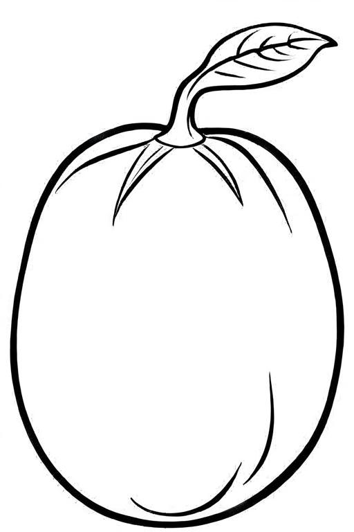 Potato Coloring Page 6 for Kids