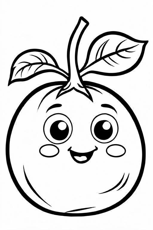 Potato Coloring Page 61 for Kids