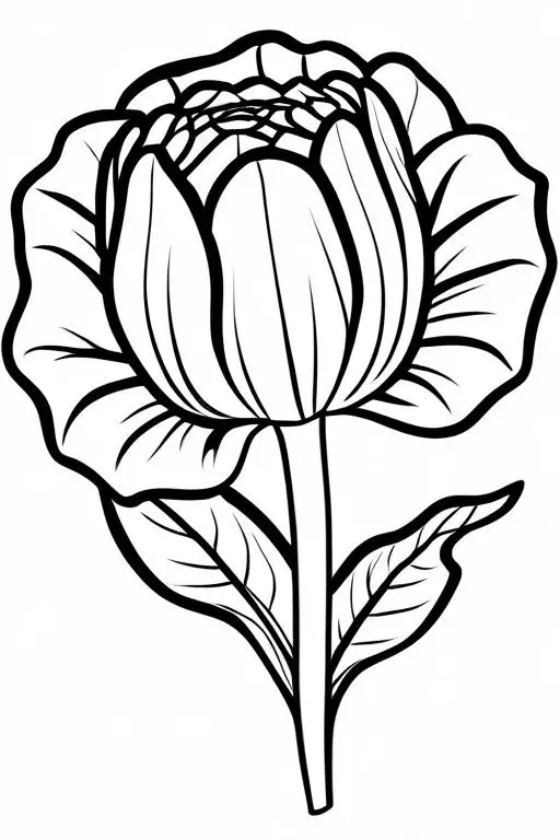 Radicchio Coloring Page 18 for Kids